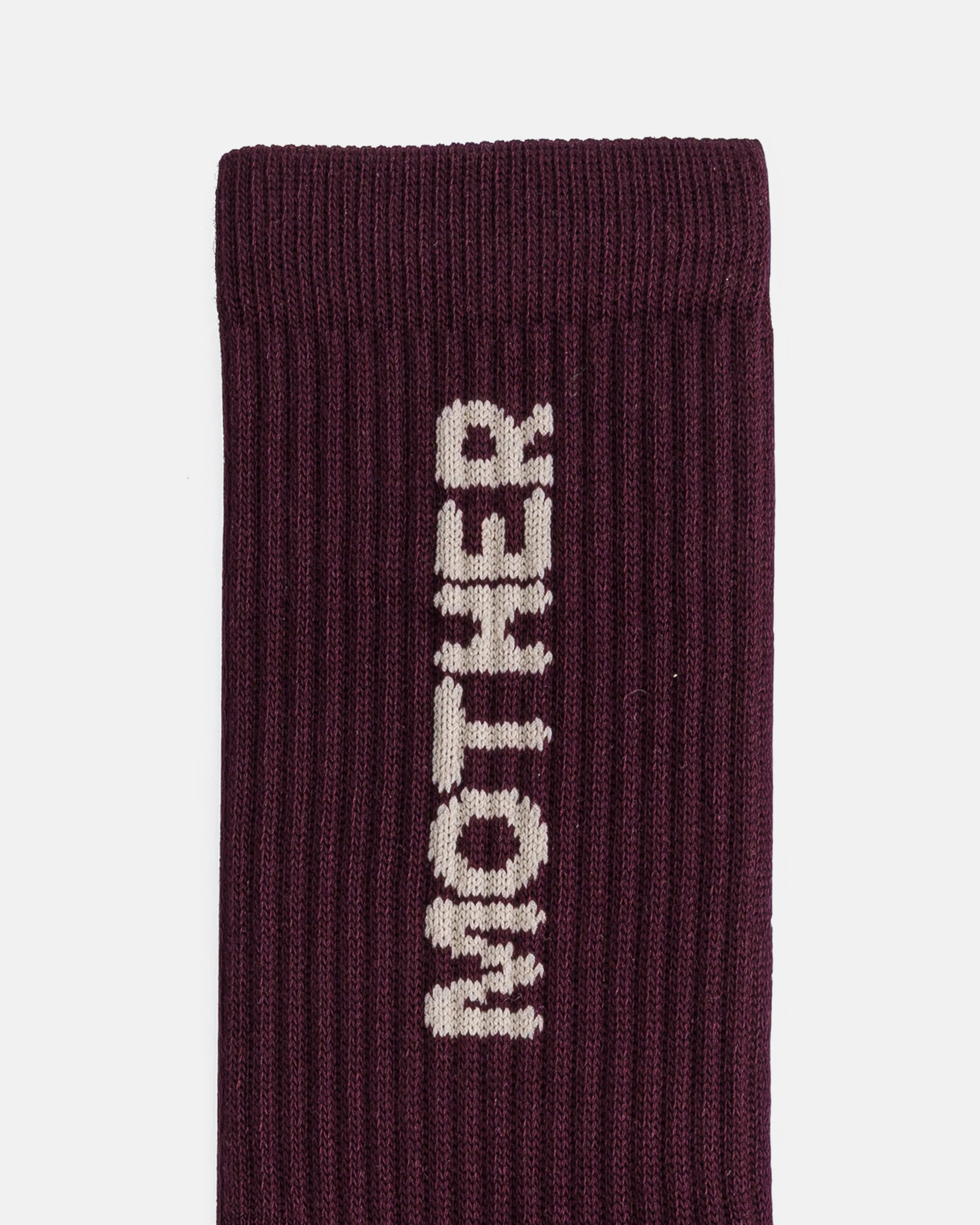 MoEa Socks - Mother Earth - Wine - Image 3