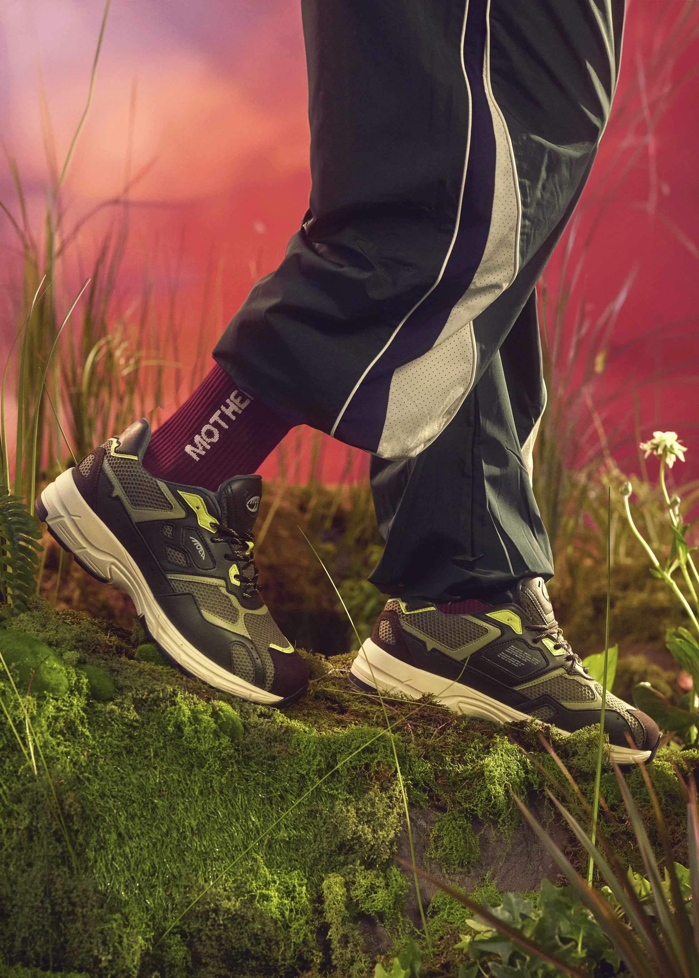 MoEa Socks - Mother Earth - Wine - Image 4